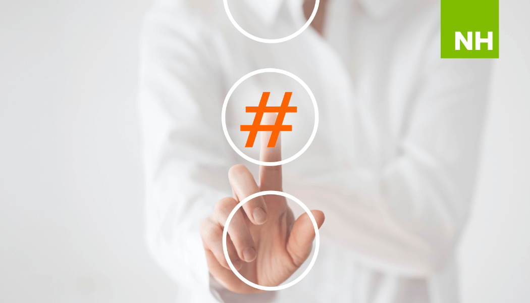 top nonprofit hashtags blog post